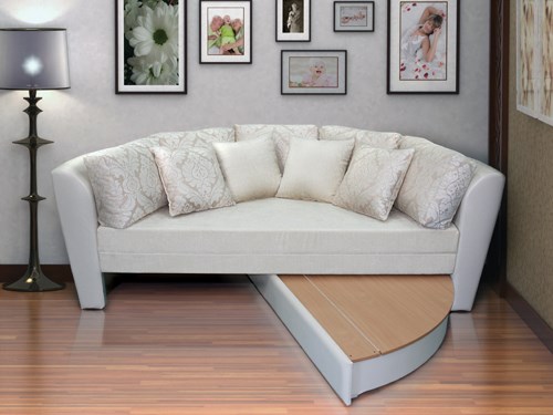 Круглый диван-кровать Смайл в Мурманске - изображение 1